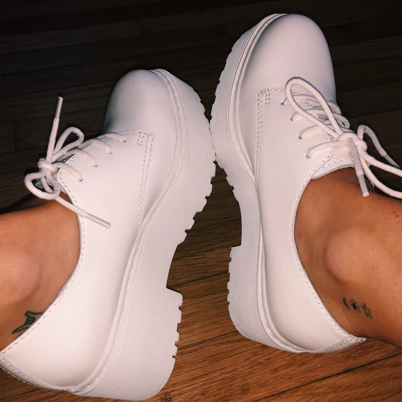 Jeffrey Campbell Shoes - White Jeffrey Campbell platforms Jeffrey Campbell Shoes - White Jeffrey Campbell platforms